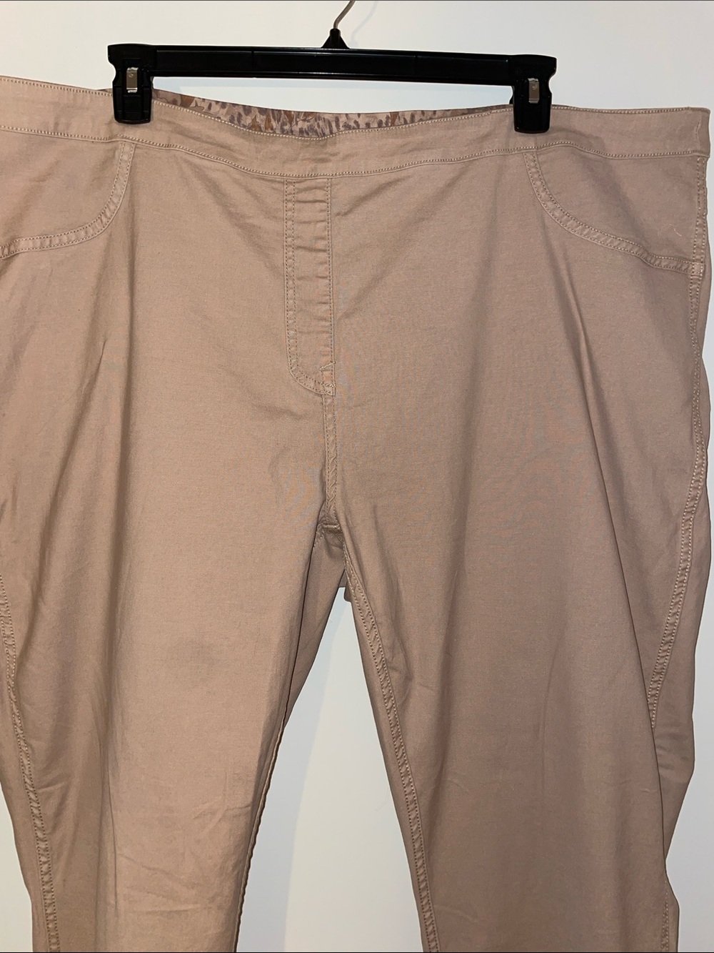 DG2 Reversible 24W Khaki Golden Floral Jeans and Solid Khaki Jeans 24W